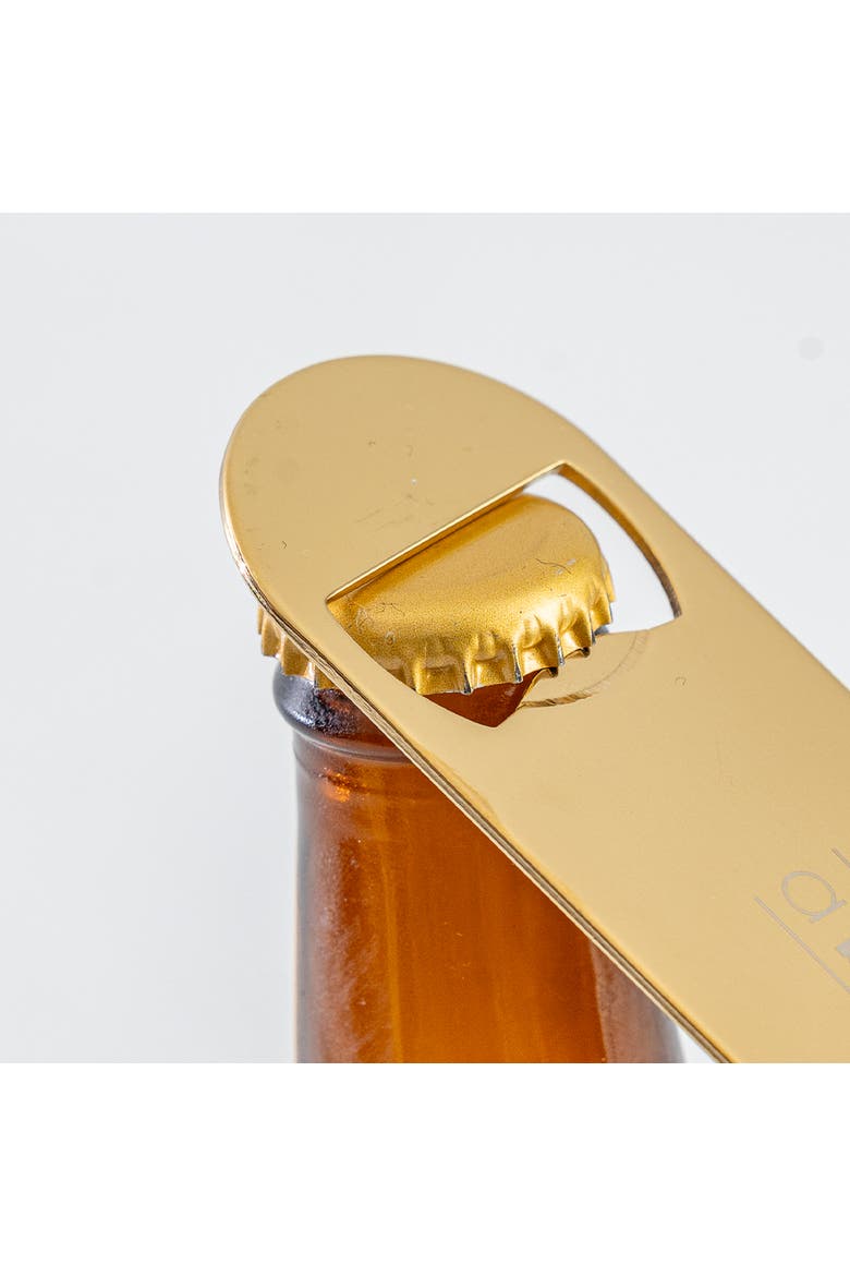Gold Bar Blade Bottle Openers, 3 Pack, Alternate, color, Stainless Steel