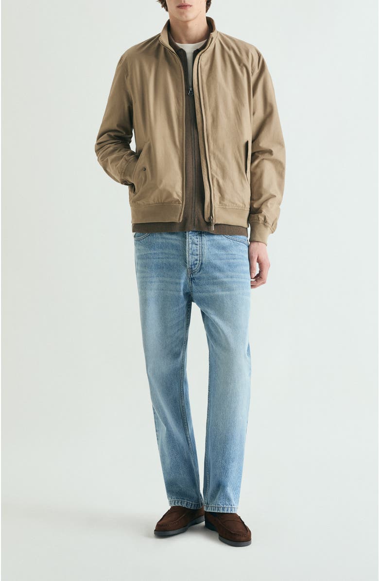 Scalpers High neck bomber jacket, Alternate, color, Camel