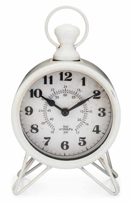 Westclox Vintage Metal Tabletop Clock