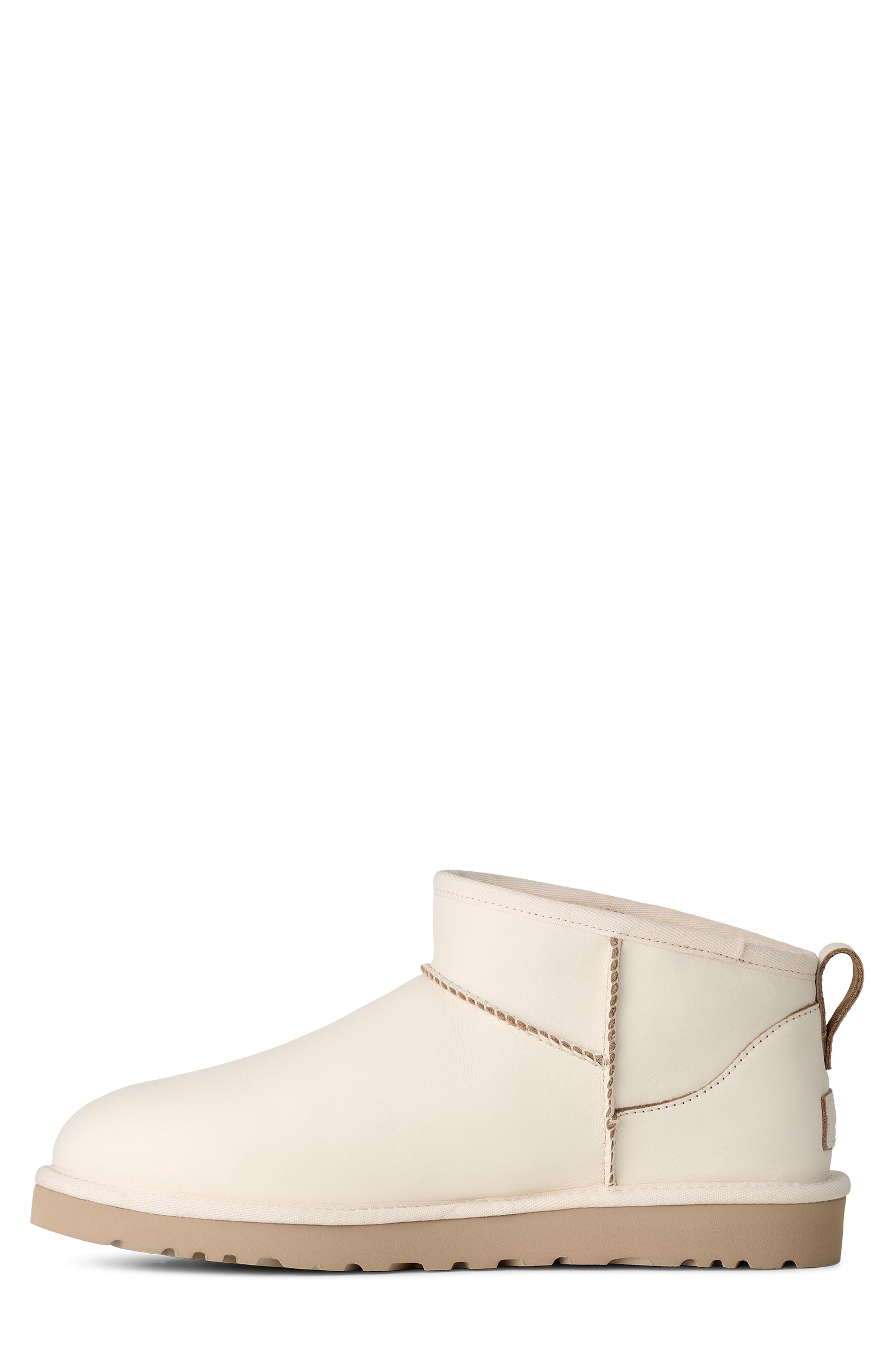 Classic Ultra Mini Boot, Alternate, color, JASMINE / WHITE PEPPER