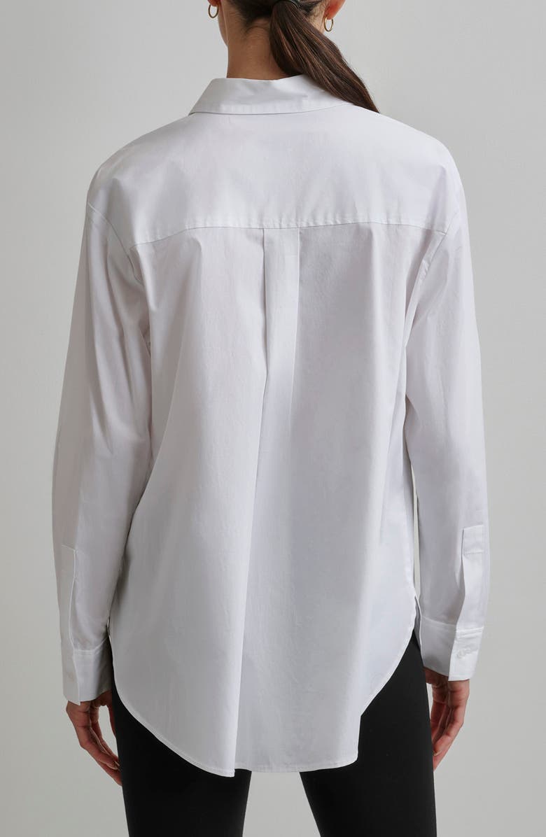 DKNY Cityscape Pocket Long Sleeve Button-Up Shirt, Alternate, color,