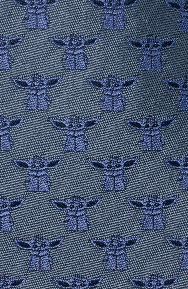 Cufflinks, Inc. Tonal Jacquard Silk Tie, Alternate, color, Blue