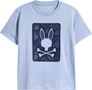 Psycho Bunny Kids' Marlo Cotton Graphic T-Shirt