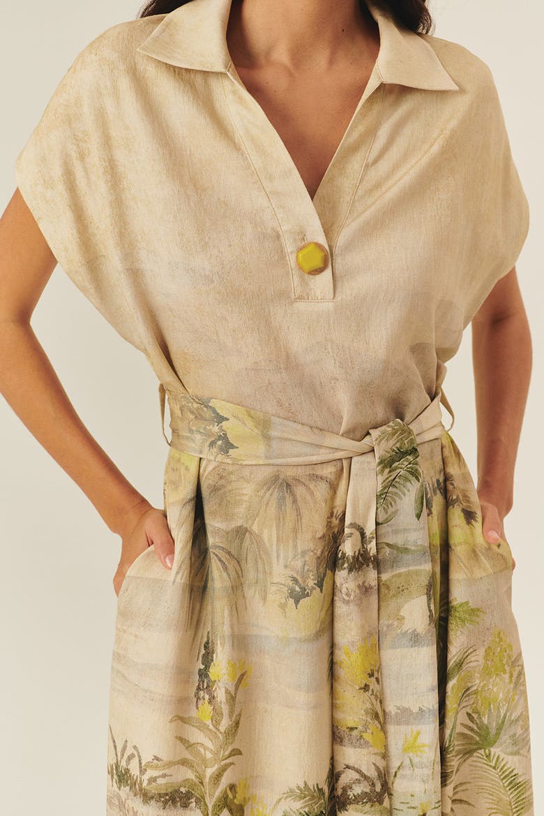 Matilda Midi Dress, Alternate, color, MULTI COLOR