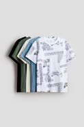 H&M 5-pack cotton t-shirts