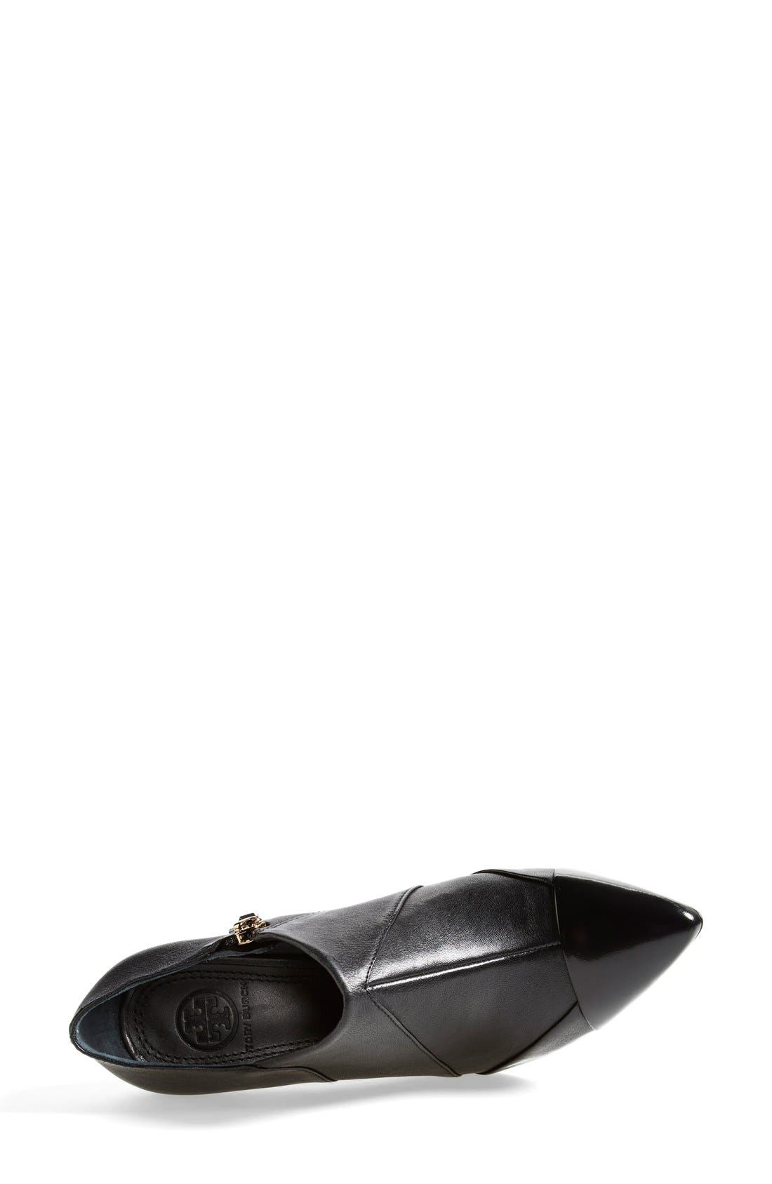 Tory Burch 'Lorelei' Pointy Toe Bootie, Alternate, color, 