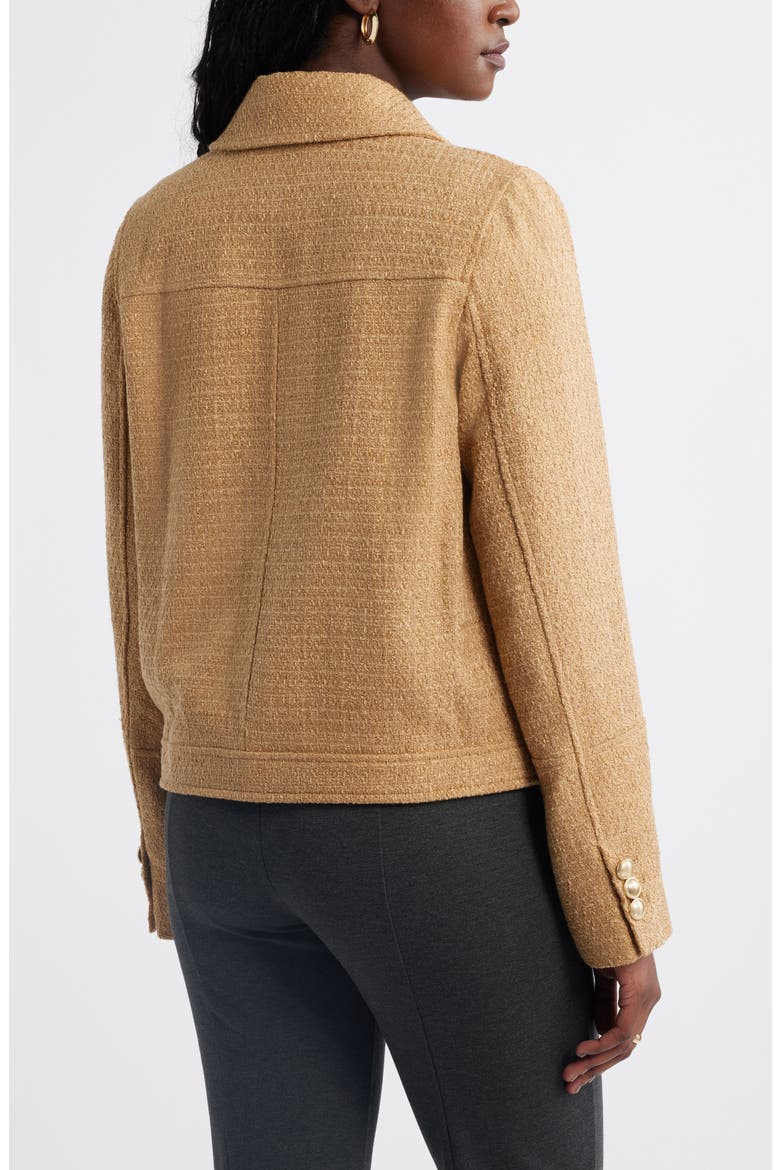 Tweed Jacket, Alternate, color, TAN TANNIN