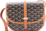 Pre-Owned Goyard Belvedere III Messenger Bag Coated Canvas with Leather PM