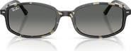 Ray-Ban Sam 56mm Irregular Oval Sunglasses