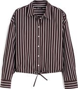 Madewell Drawstring Poplin Button-Up Shirt