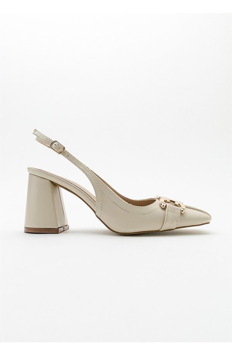 Prologue Shoes Forlev Slingback Pump, Alternate, color, Beige