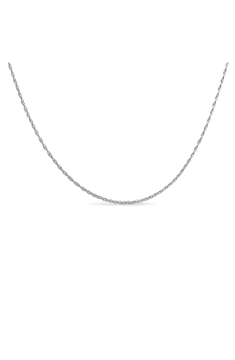 Haus of Brilliance .925 Sterling Silver 1/10 Cttw Diamond Lock Pendant Necklace, Alternate, color, White