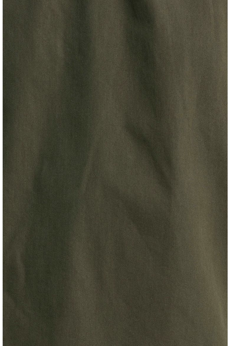 Derjon Double Breasted Trench Coat, Alternate, color, CAMO