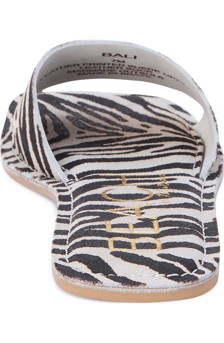 BEACH BY MATISSE Bali Slide Sandal, Alternate, color, Zebra