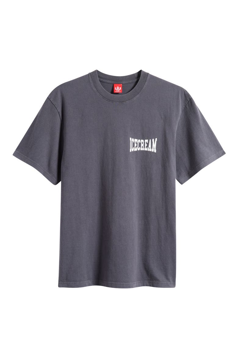 Options Oversize Cotton Graphic T-Shirt, Alternate, color, CHARCOAL ART