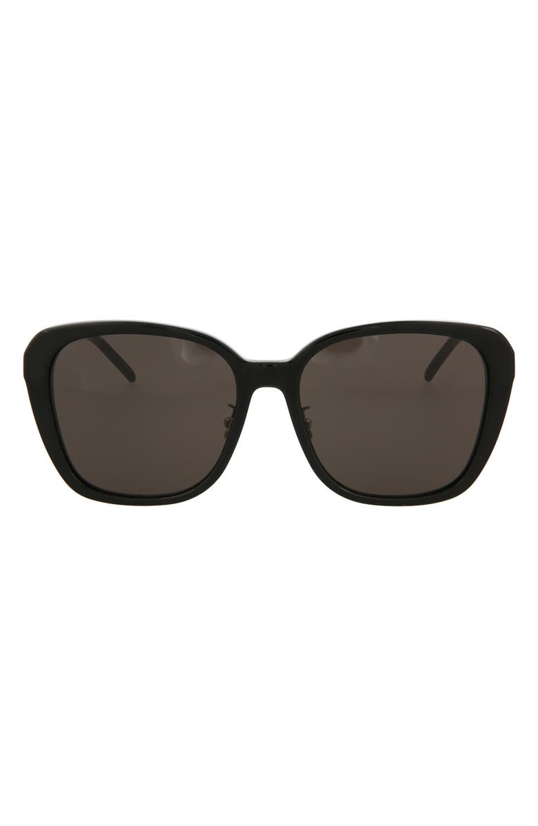 Saint Laurent 58mm Cat Eye Sunglasses, Main, color,
