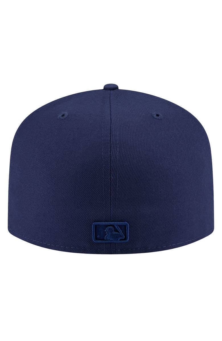 New Era Men's New Era Navy Boston Red Sox Color Pack A-Frame 59FIFTY Fitted Hat, Alternate, color, Navy