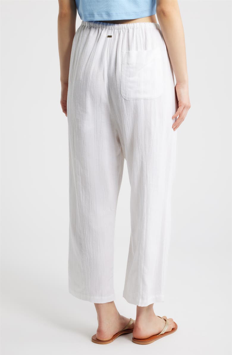 Rip Curl Vibe Surf Barrel Leg Drawstring Pants, Alternate, color, White