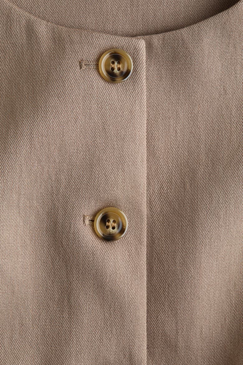 Waistcoat, Alternate, color, Dark beige