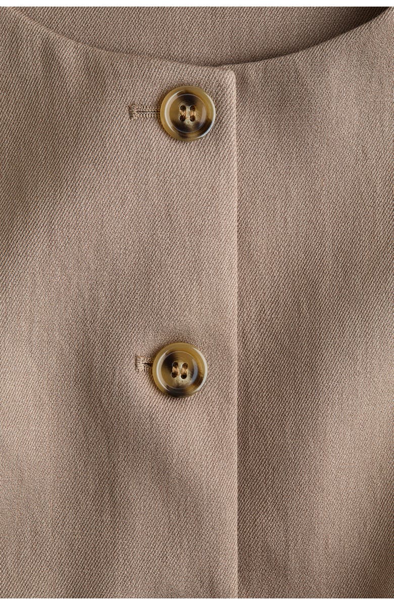 H&M Waistcoat, Alternate, color, Dark Beige