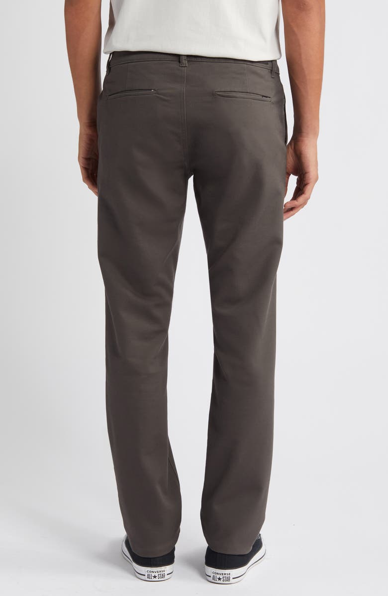 DL1961 Ivan Slim Fit Twill Pants, Alternate, color, Dark Grey (Twill)