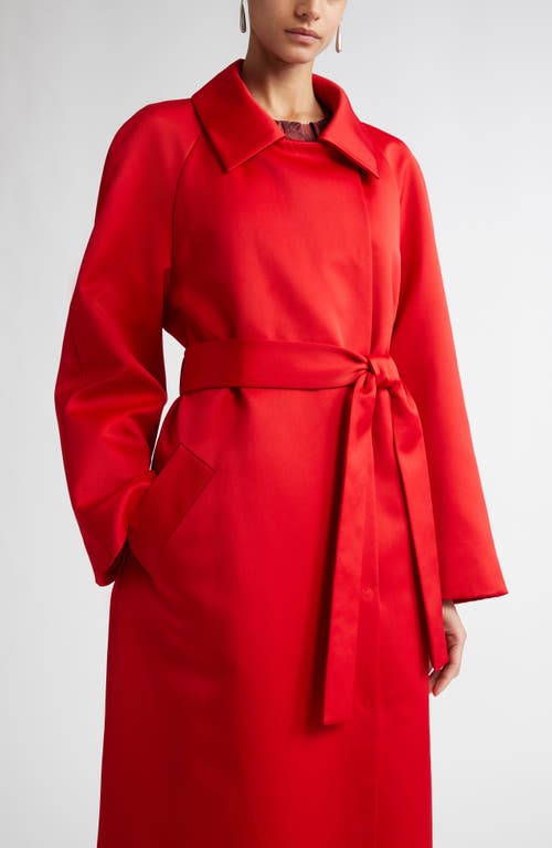 EMILIA WICKSTEAD EMILIA WICKSTEAD HASINA DOUBLE SATIN TRENCH COAT