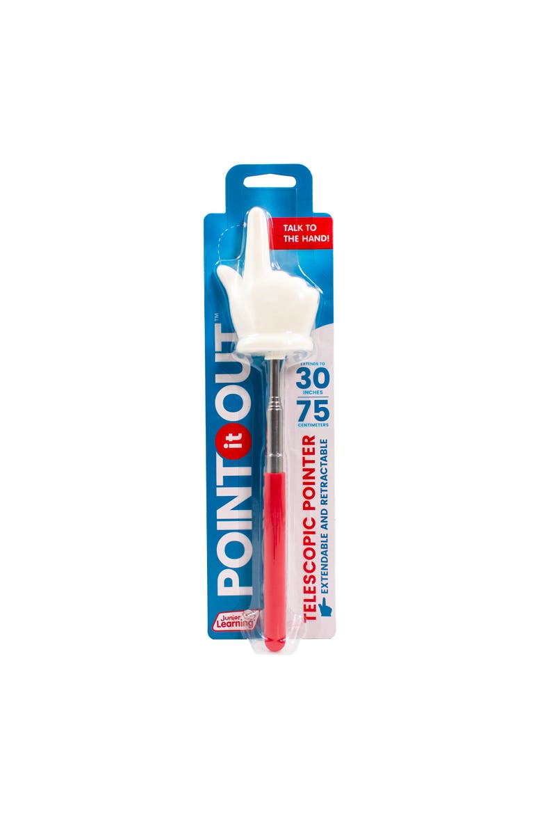 Point It Out Telescopic Pointer Extends To 30", Main, color, Multicolored