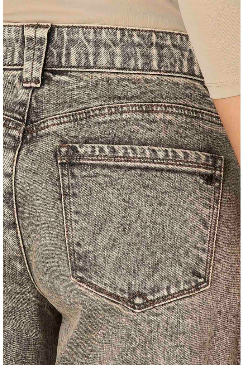 Sam High Waist Wide Leg Jeans, Alternate, color, TINTED BROWN
