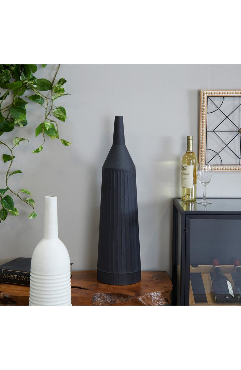 Novogratz Ribbed Vase, Alternate, color,