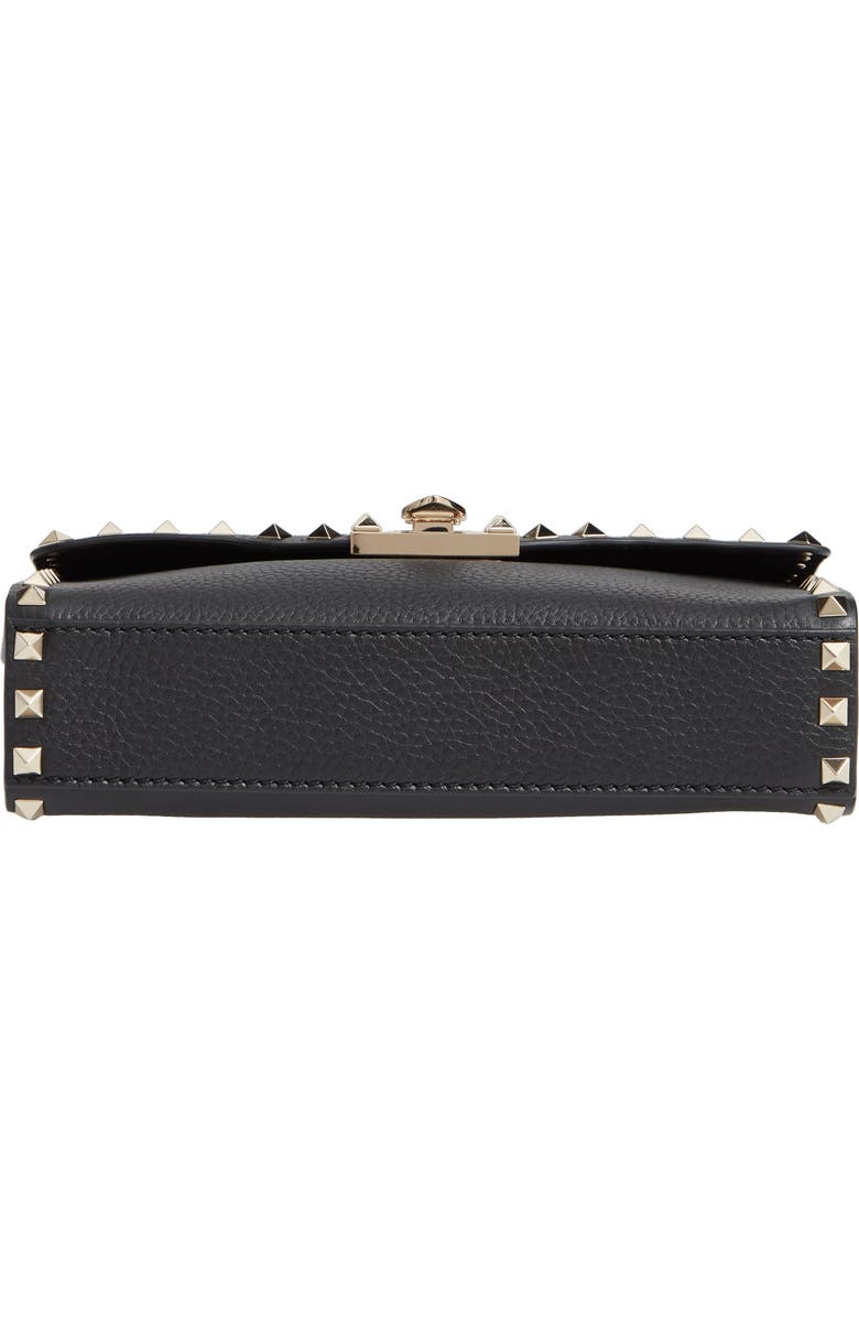 Valentino Garavani Medium Rockstud Leather Shoulder Bag, Alternate, color,