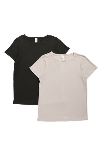 Yogalicious Cationic Bare Essence 2-pack Jersey T-shirts In Multi