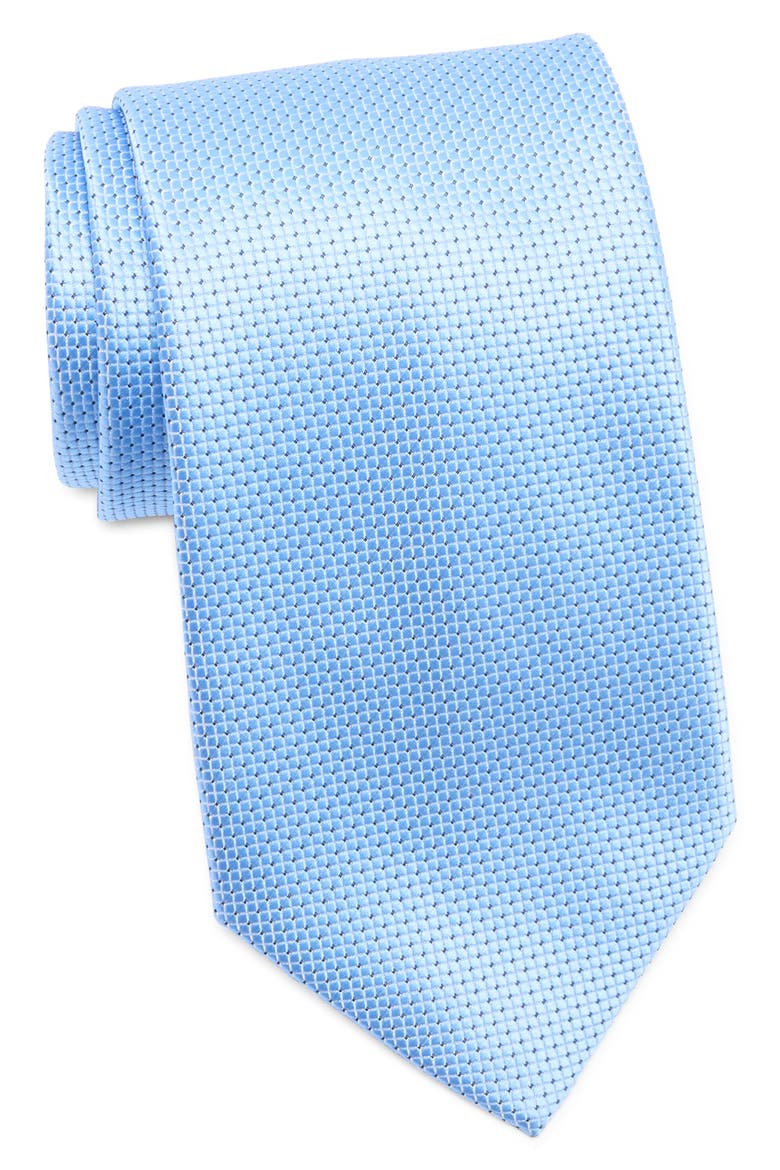 Square Jacquard Tie, Main, color, SKY