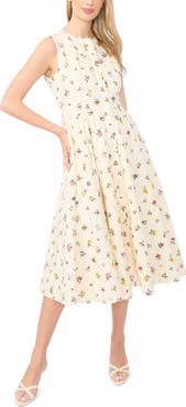 Ted Baker Joanne Floral Print Midi Dress
