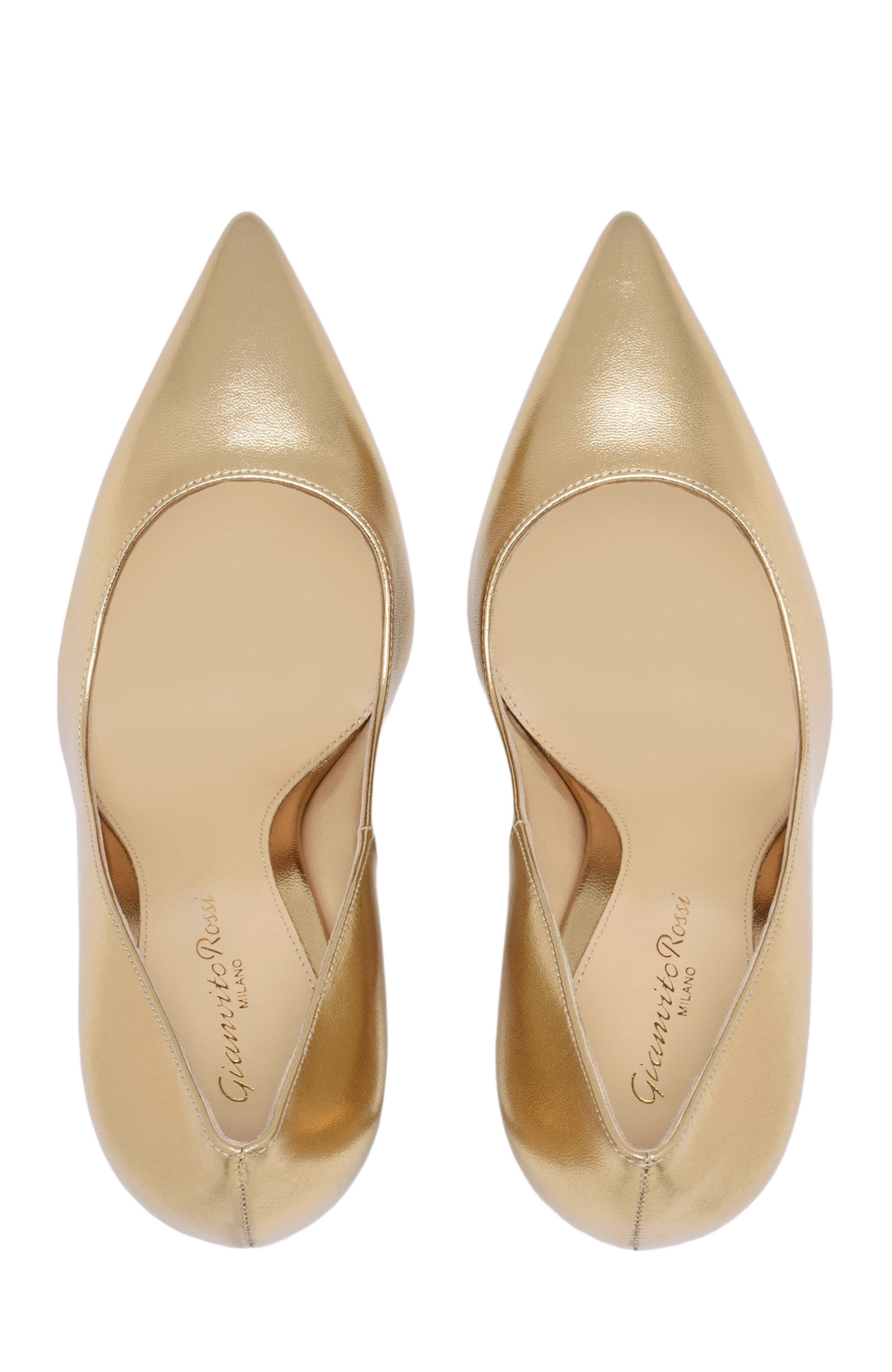 Gianvito 105 Pumps, Alternate, color, GOLD