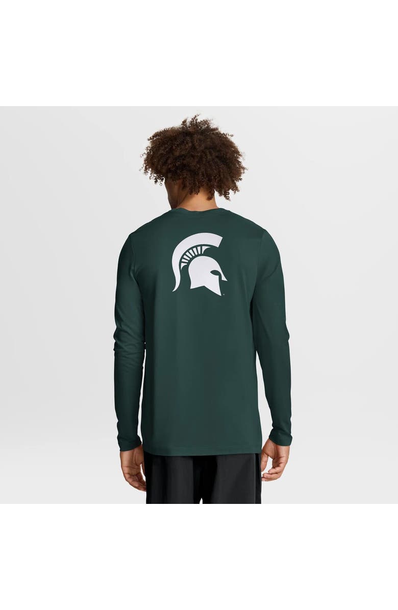 Nike Men
s Nike Green Michigan State Spartans Primetime Campus 2-Hit Legend Dri-FIT Long Sleeve T-Shirt, Alternate, color, Green
