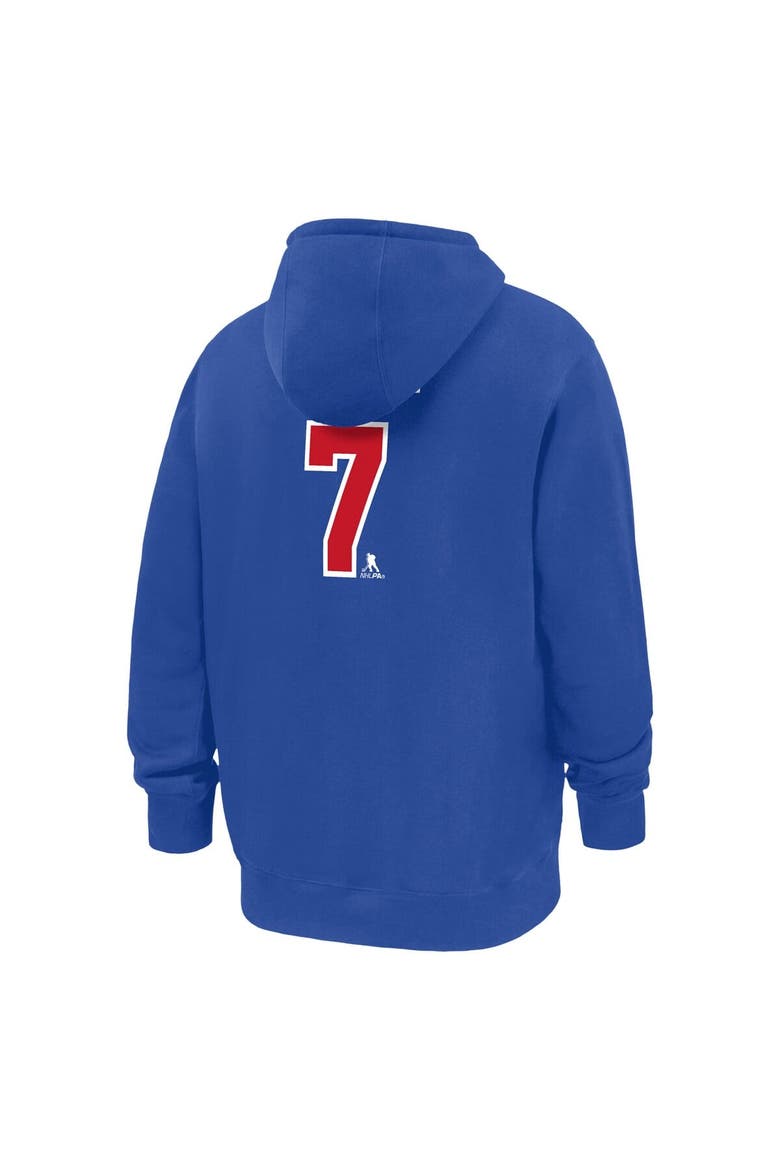 Men's Nike Brady Tkachuk Royal US Hockey 2026 Name & Number Hoodie, Alternate, color, Royal