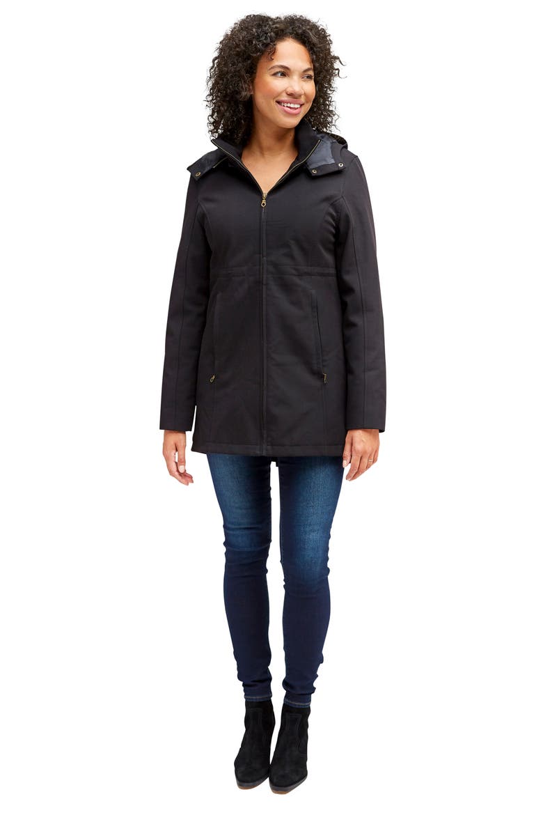 3-in-1 Maternity Coat, Alternate, color, BLACK