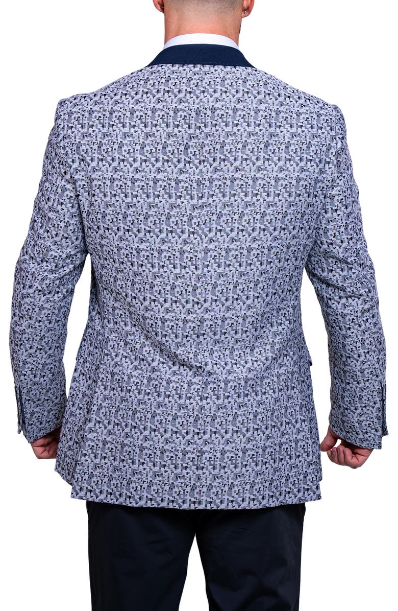 Maceoo Socrate Ascension Camo Blazer, Alternate, color, Grey