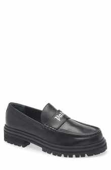 Palm Angels Logo Mismatched Loafer