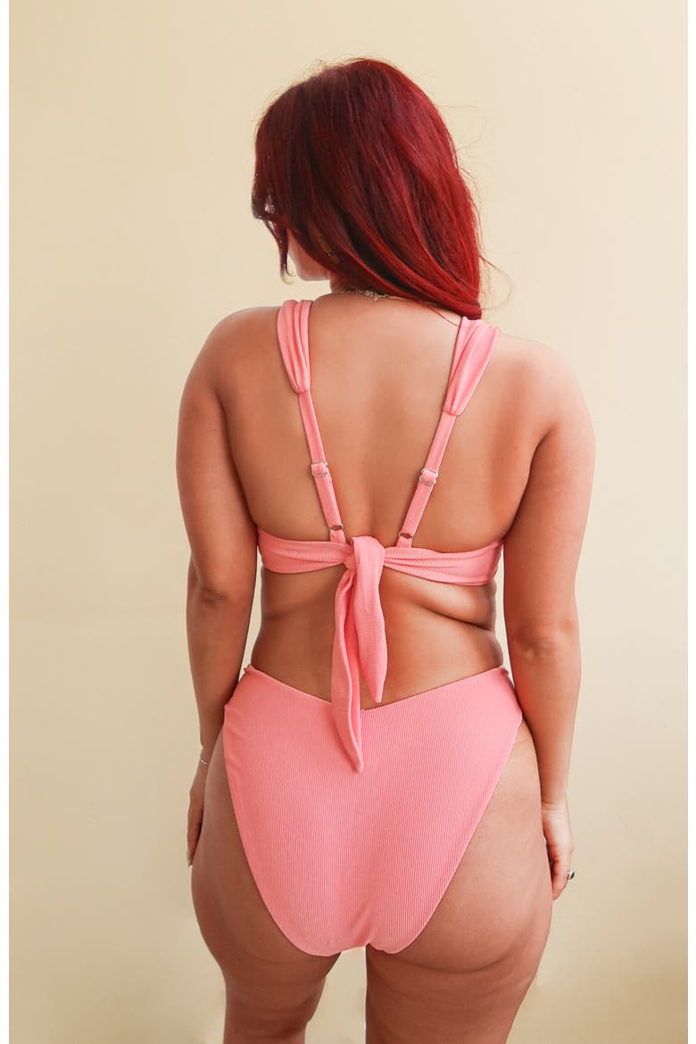 Verona Underwire Bikini Top, Alternate, color, Rose Pink