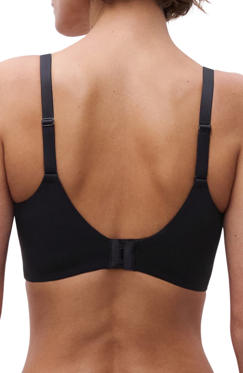 Chantelle Lingerie Easy Bliss Wireless Bra, Alternate, color, Black