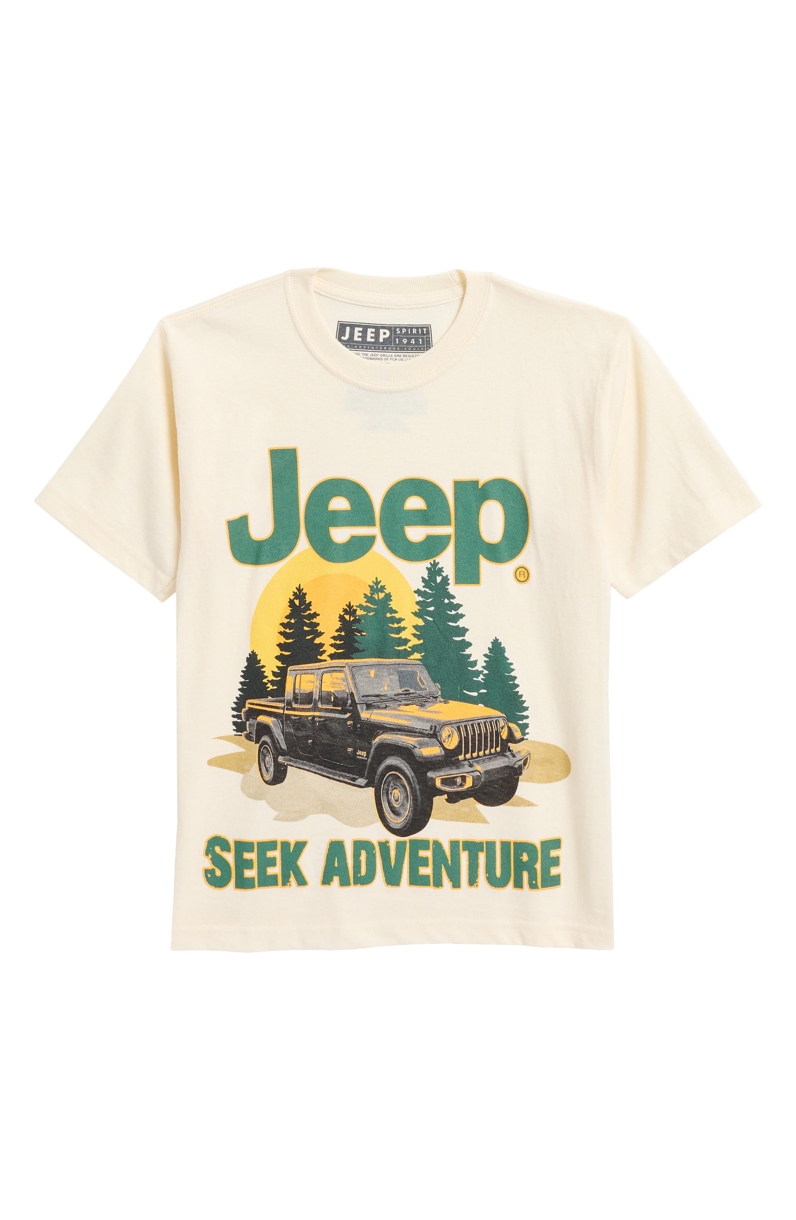 Philcos Kids' Jeep Seek Adventure Graphic T-Shirt