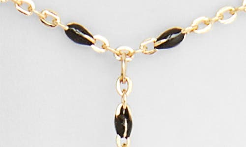 Nashelle Iris Bead Hand Chain