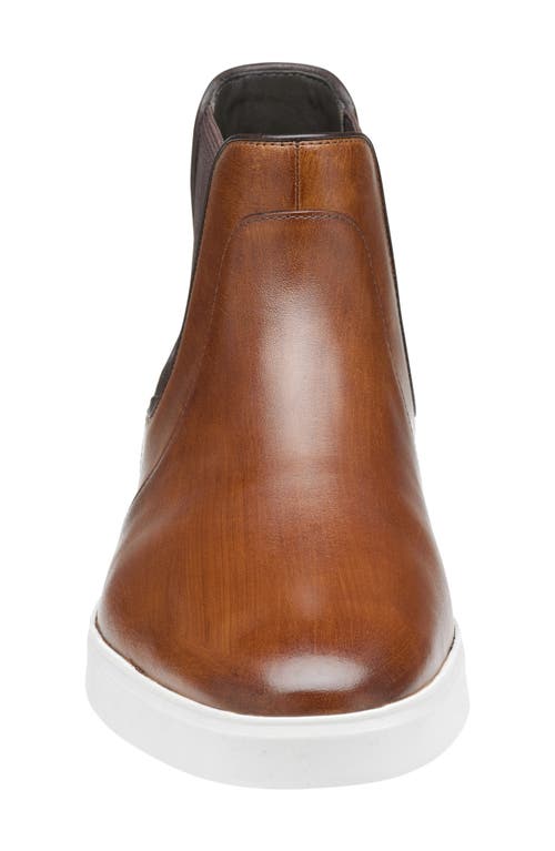 Johnston & Murphy Men's Brody Chelsea Boots In Brn Hand-stained Fg