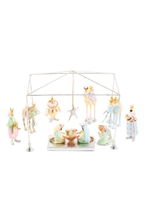 Patience Brewster Silver Nativity Set