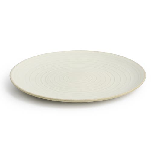 Gibson Elite 12 Piece Dreamweaver Round Earthenware Dinnerware Set In White