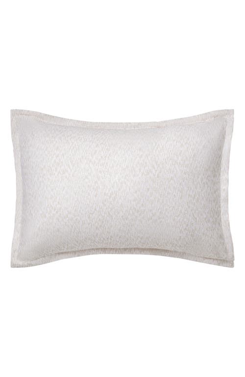 Domani Home Hazy Taupe Cotton Boudoir Sham In Hazy