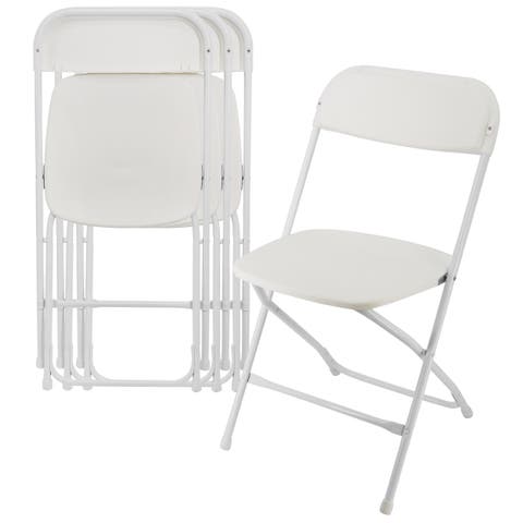 4 Piece Plastic Folding Chair