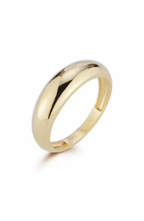 Ember Fine Jewelry 14K Gold Dome Ring