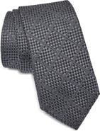 Nordstrom Cain Grid Silk Jacquard Tie